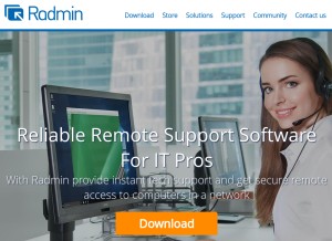 How famatech.com looks like on a tablet such as an iPad.