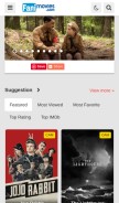 How fanimovies.com looks like on a mobile device such as an iPhone.