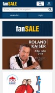 How fansale.ch looks like on a mobile device such as an iPhone.
