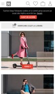 How fashiondays.ro looks like on a mobile device such as an iPhone.
