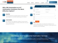 Desktop screenshot for om-automation.com