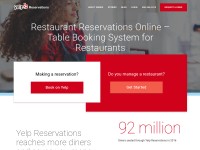 Desktop screenshot for yelpreservations.com