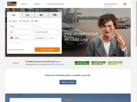 Desktop screenshot for autoscout24.es