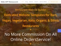 Desktop screenshot for webapprestaurant.com