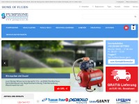 Desktop screenshot for pumpzone.de