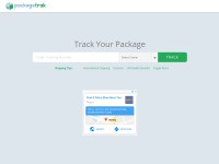 Desktop screenshot for packagetrak.com