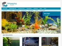 Desktop screenshot for fishkeepingworld.com
