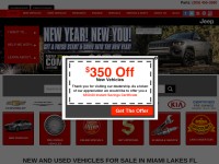 Desktop screenshot for miamilakesautomall.com