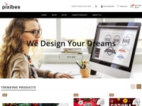 Desktop screenshot for pixibes.com