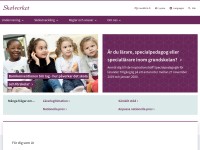 Desktop screenshot for skolverket.se