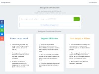 Desktop screenshot for instagramsave.com