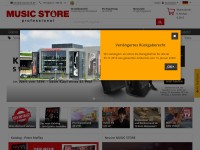 Desktop screenshot for musicstore.de