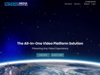 Desktop screenshot for streamingmediahosting.com