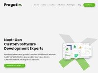 Desktop screenshot for progatix.com