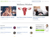 Desktop screenshot for wellness.com