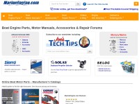 Desktop screenshot for marineengine.com