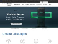 Desktop screenshot for metacomp.de