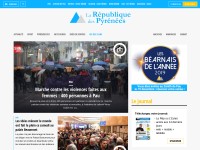 Desktop screenshot for larepubliquedespyrenees.fr