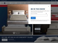 Desktop screenshot for sleepnumber.com