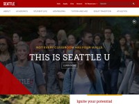 Desktop screenshot for seattleu.edu