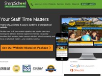 Desktop screenshot for sharpschool.com
