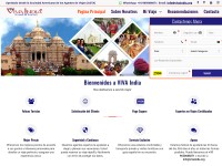 Desktop screenshot for vivaindia.com