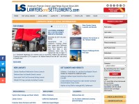 Desktop screenshot for lawyersandsettlements.com