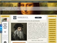 Desktop screenshot for leonardodavinci.net