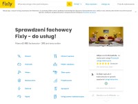 Desktop screenshot for fixly.pl