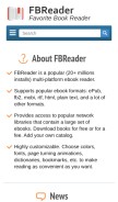 How fbreader.org looks like on a mobile device such as an iPhone.