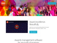 Desktop screenshot for awardsplatform.com