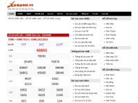 Desktop screenshot for xoso888.vn