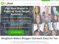 Desktop screenshot for blogdash.com