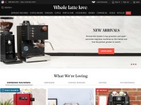 Desktop screenshot for wholelattelove.com