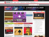 Desktop screenshot for guitariste.com