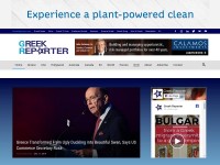 Desktop screenshot for greekreporter.com