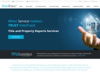 Desktop screenshot for edatatrace.com