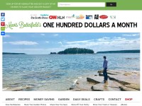 Desktop screenshot for onehundreddollarsamonth.com