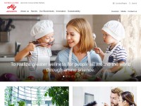 Desktop screenshot for ajinomoto.com