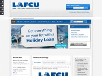 Desktop screenshot for lafcu.com