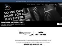 Desktop screenshot for thegymgroup.com