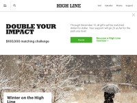 Desktop screenshot for thehighline.org