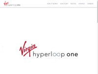 Desktop screenshot for hyperloop-one.com