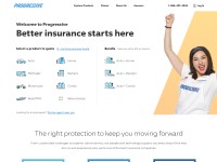 Desktop screenshot for progressive.com
