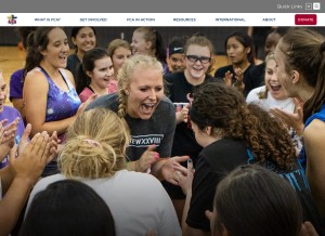 How fca.org looks like on a tablet such as an iPad.