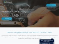 Desktop screenshot for clickatell.com