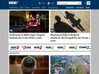 Desktop screenshot for wdr.de