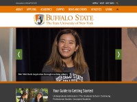 Desktop screenshot for buffalostate.edu