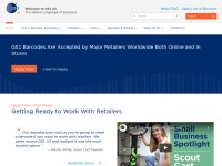 Desktop screenshot for gs1us.org