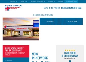 How fcer.com looks like on a tablet such as an iPad.